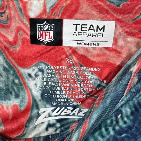 CLEARANCE NFL Texans Team Apparel Marble Swirl Leggings Sz XS - Picture 9 of 12